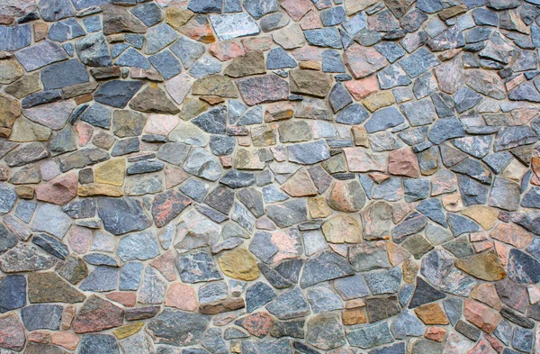 Pietra Parete Roccia Texture Modello Fieldstone Sfondo — Foto Stock