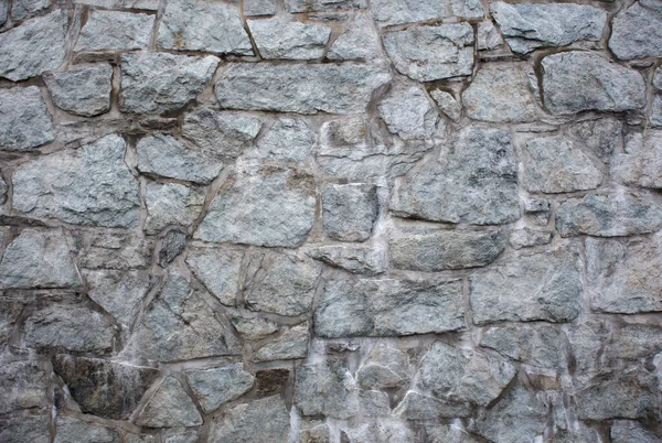 Pedra Parede Textura Fieldstone Cinza Rock Padrão — Fotografia de Stock