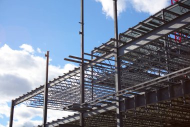 İnşaat alanı metal yapı kirişleri kule geliştirme