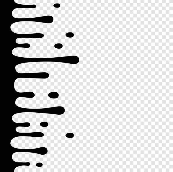 Векторний напівтоновий перехід Абстрактний візерунок шпалер. Безшовні чорні і білі нерегулярні округлі лінії фону — стоковий вектор