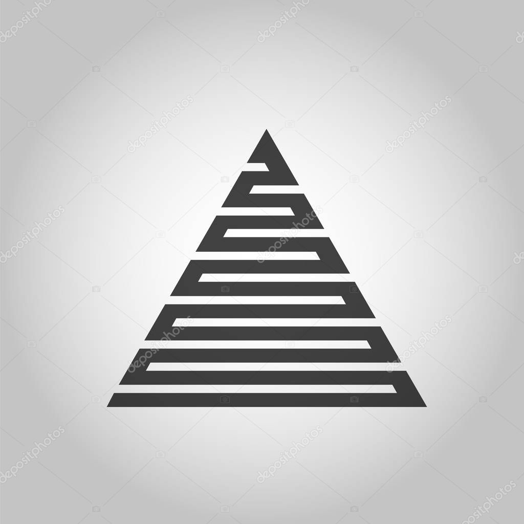 Vector Hipster Triangle Background . poster with different elements. Abstract Geometrical Poster. Modern Design Template with geometric shape in various forms.illustration.