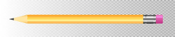 Increíble Lápiz Aislado Sobre Fondo Transparente Ilustración Vectorial — Archivo Imágenes Vectoriales