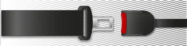 Reat Belt icon isolated on white background. Безопасность движения на автомобиле, самолете. Водитель и пассажиры. Крепкий символ пряжки . — стоковый вектор