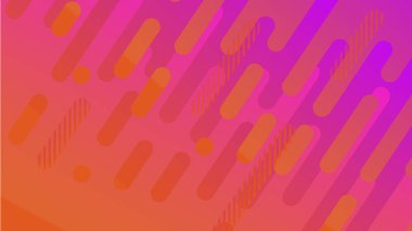 Soyut geometrik çizgi desen arka plan iş broşürü kapak tasarımı için. Mavi, pembe vektör afiş poster şablonu