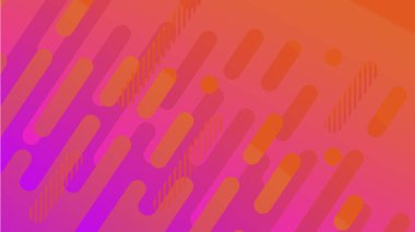 Soyut geometrik çizgi desen arka plan iş broşürü kapak tasarımı için. sarı, kırmızı, turuncu, mor ötesi vektör afiş poster şablonu