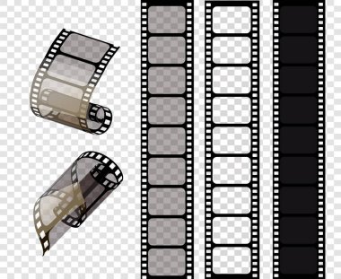 Vektör film seti şeritler. 10 Eps.stampunk stil vektör çizim