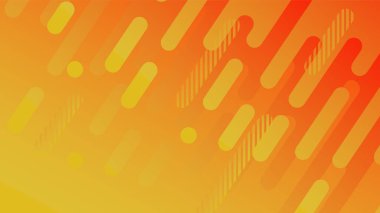 Soyut geometrik çizgi desen arka plan iş broşürü kapak tasarımı için. sarı, kırmızı, turuncu, vektör afiş poster şablonu