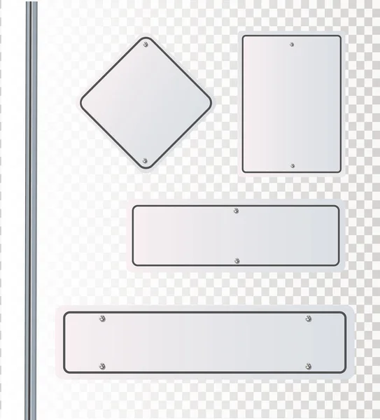 Direction des flèches de signalisation sur ciel bleu. Illustration vectorielle . — Image vectorielle