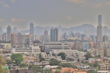 kowloon tong, orta kowloon City scape