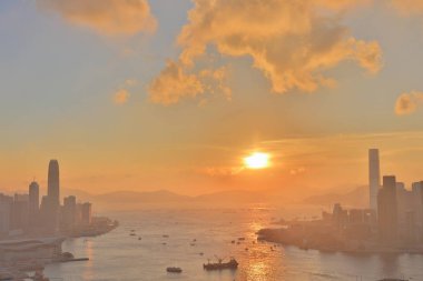 Görünüm noktasından İskoç Hill, Hong Kong