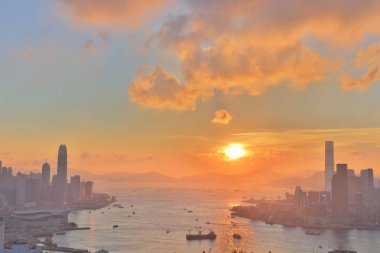 Görünüm noktasından İskoç Hill, Hong Kong