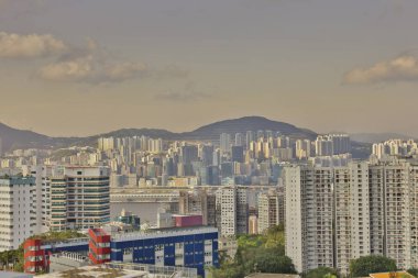 İskoç tepe noktasından Kuzey adlı bir şehir manzarası 