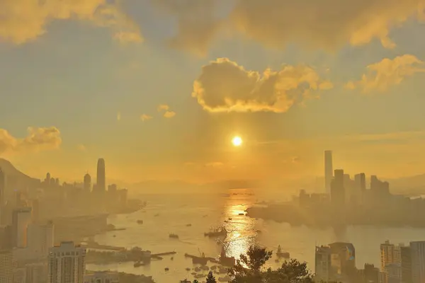 Από Άποψη Braemar Λόφο Χονγκ Κονγκ — Φωτογραφία Αρχείου