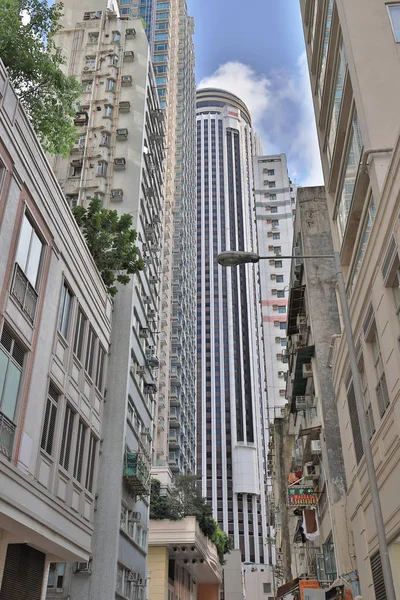 Une Ville Animée Wan Chai Hong Kong — Photo