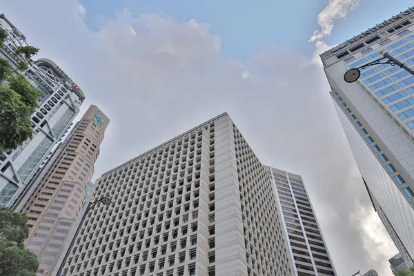 Modern City Skyscrapers Central Hong Kong — Stock Photo, Image