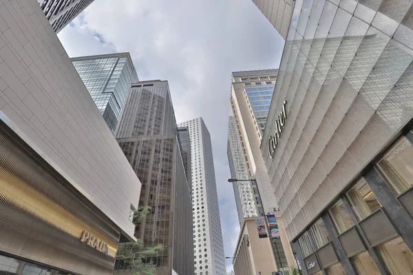 Rascacielos Modernos Ciudad Central Hong Kong — Foto de Stock