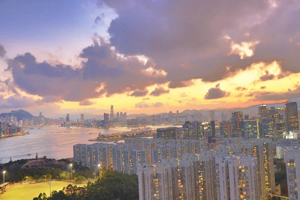 Lam Tin Blick Auf Den Hong Kong — Stockfoto