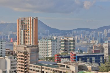 İskoç tepe noktasından Kuzey adlı bir şehir manzarası 