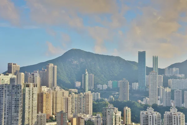 Hong Kong İskoç Tepesi'nden Island view.