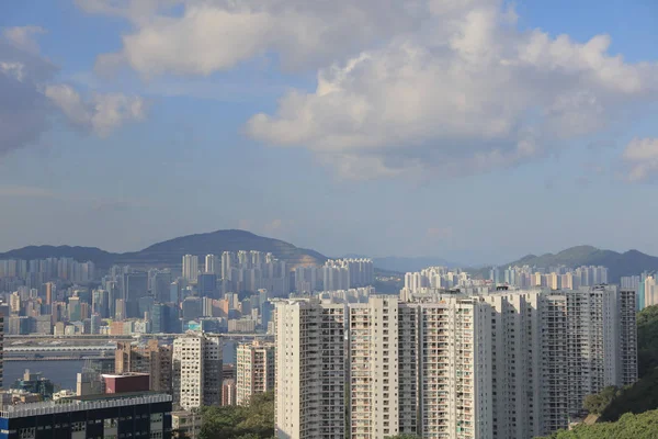 宝马山山北角城市天际线 — 图库照片