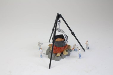 Mutfak üniforma küçük profesyonel aşçılar 