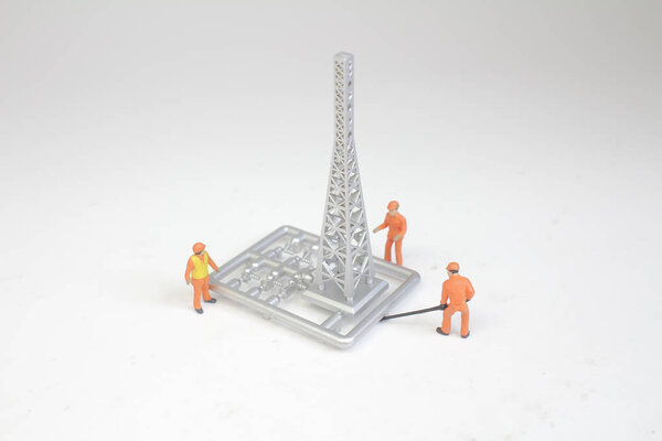 the figure with car fun of  in mini world