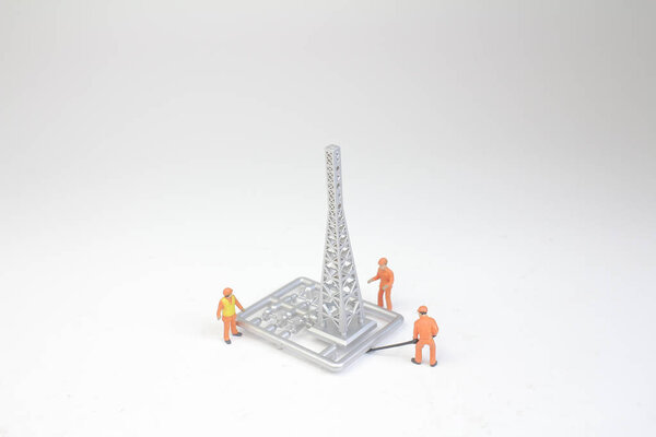 the figure with car fun of  in mini world