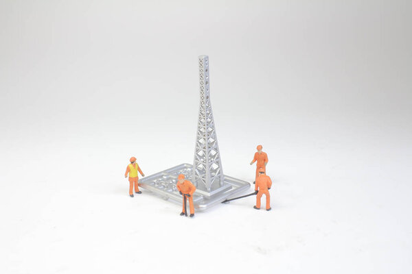 the figure with car fun of  in mini world