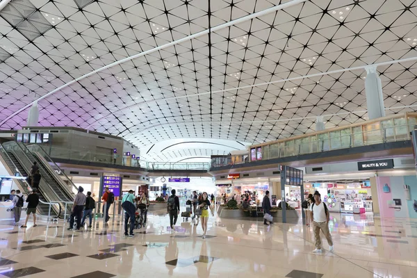 Een Interieur Van Moderne Airpot Luchthaven — Stockfoto