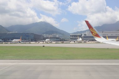 Hong Kong Havaalanı üzerinde görüntüleyin. Hong Kong