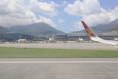 Hong Kong Havaalanı üzerinde görüntüleyin. Hong Kong