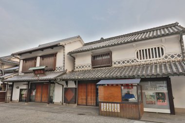 kurashiki bikan tarihsel çeyrek Japonya