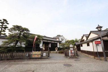 kurashiki bikan tarihsel çeyrek Japonya