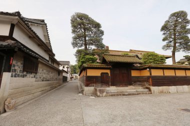 kurashiki bikan tarihsel çeyrek Japonya