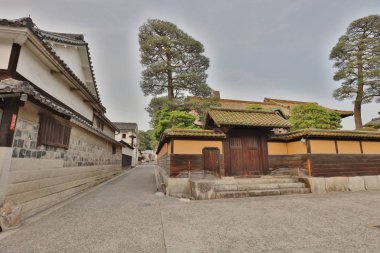 kurashiki bikan tarihsel çeyrek Japonya