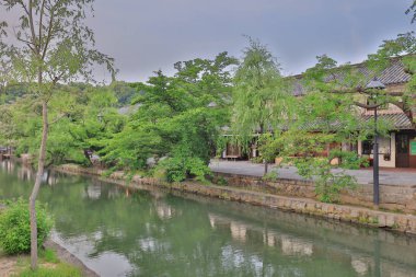 kurashiki bikan tarihsel çeyrek Japonya