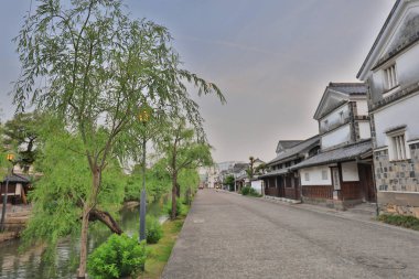 kurashiki bikan tarihsel çeyrek Japonya