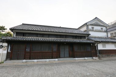 kurashiki bikan tarihsel çeyrek Japonya