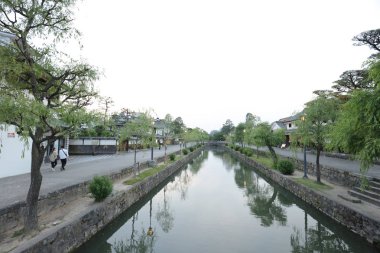 kurashiki bikan tarihsel çeyrek Japonya