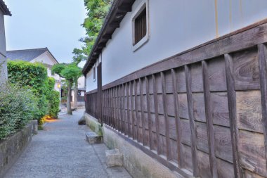 kurashiki bikan tarihsel çeyrek Japonya