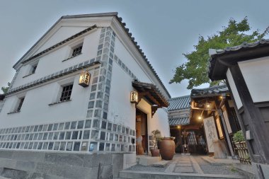 kurashiki bikan tarihsel çeyrek Japonya
