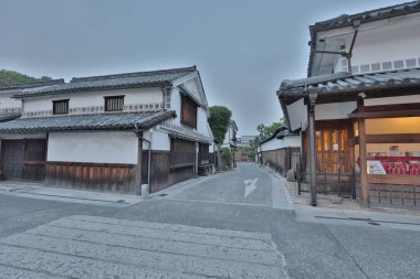 kurashiki bikan tarihsel çeyrek Japonya