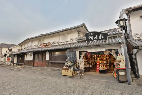 kurashiki bikan tarihsel çeyrek Japonya