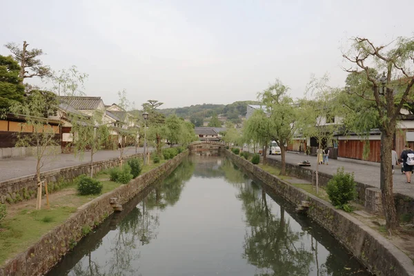 kurashiki bikan tarihsel çeyrek Japonya