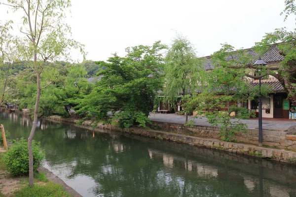 kurashiki bikan tarihsel çeyrek Japonya