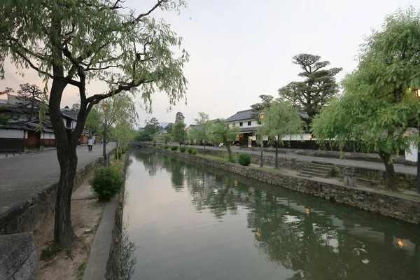 kurashiki bikan tarihsel çeyrek Japonya