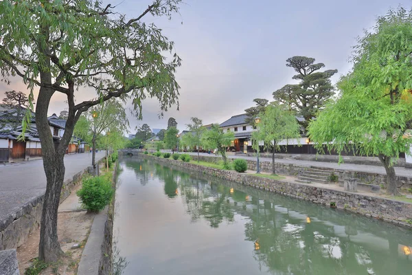 kurashiki bikan tarihsel çeyrek Japonya