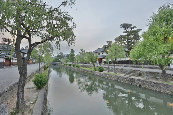 kurashiki bikan tarihsel çeyrek Japonya