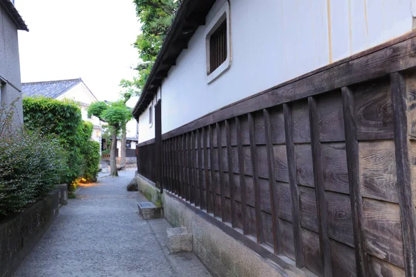 Barrio Histórico Kurashiki Bikan Japón — Foto de Stock