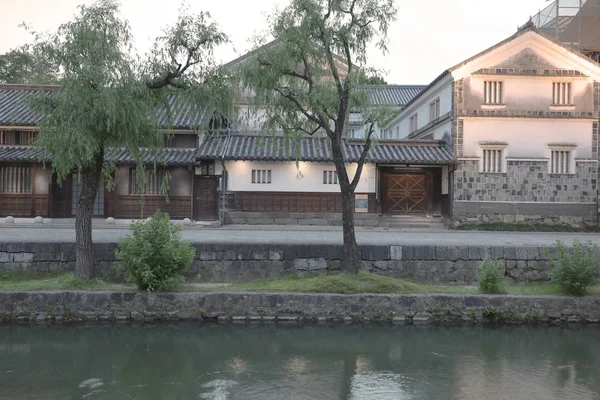 Barrio Histórico Kurashiki Bikan Japón — Foto de Stock